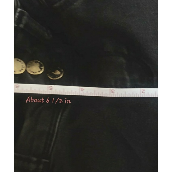 Skinny Black Womens Jean's Size 0 - Picture 7 of 8